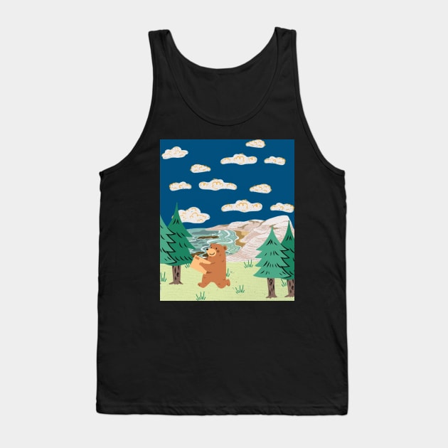 Shopping through forest Tank Top by SkyisBright